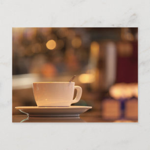 Postal Cappuccino coffee, Venice, Italy