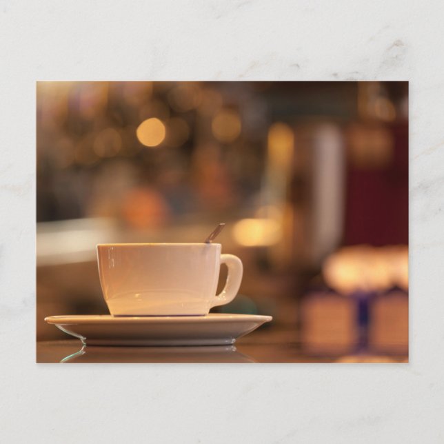 Postal Cappuccino coffee, Venice, Italy (Anverso)