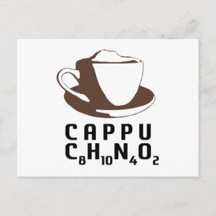 Postal Cappuccino químico