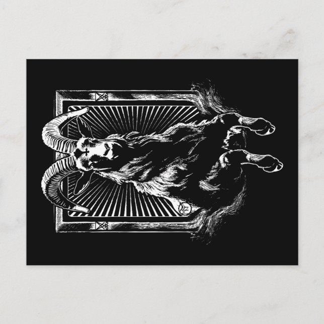 Postal Capra Diaboli (Anverso)