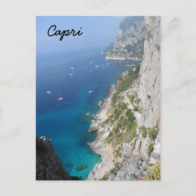 Postal Capri (Italia) (Anverso)