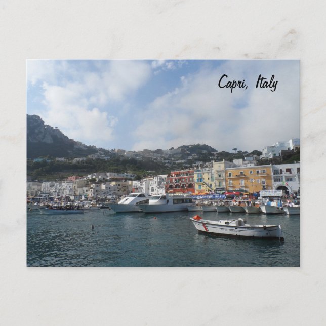 Postal Capri (Italia) (Anverso)