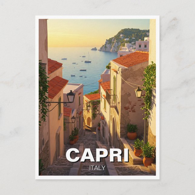 Postal Capri Italia Viajes (Anverso)