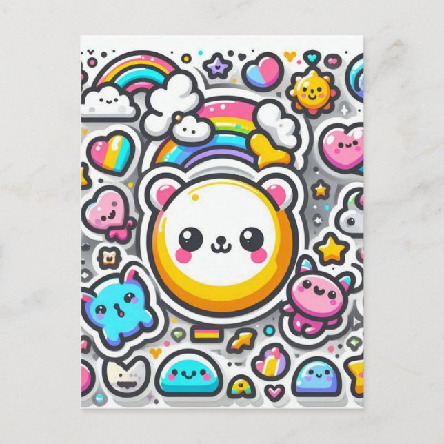 Postal caprichosa (Anverso)