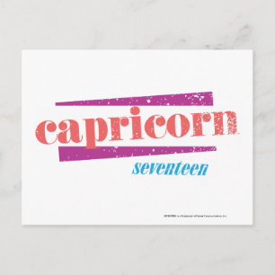 Postal Capricorn Lt. Pink