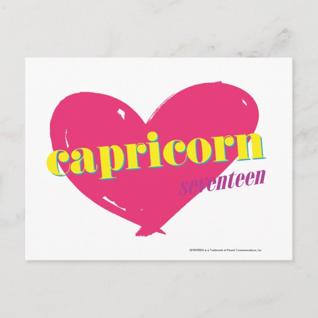 Postal Capricornio (Anverso)