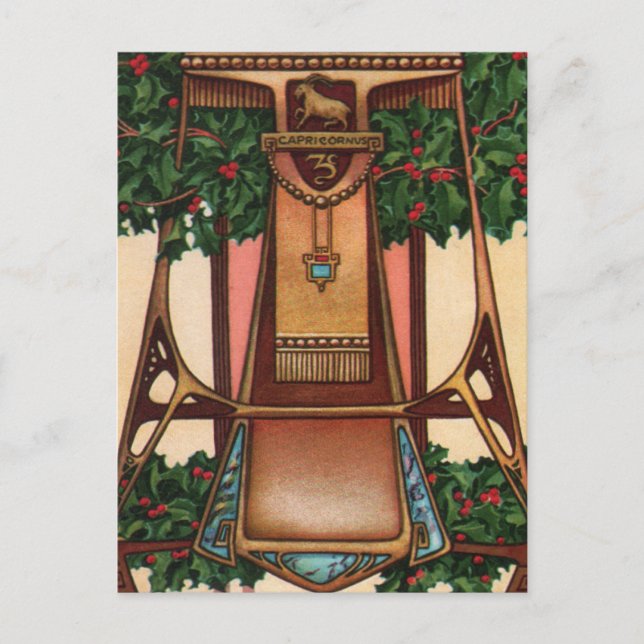 Postal Capricornio Zodiac (Anverso)