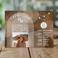 Capricornio Zodiac Astrología Rótulo Foto Nacimien