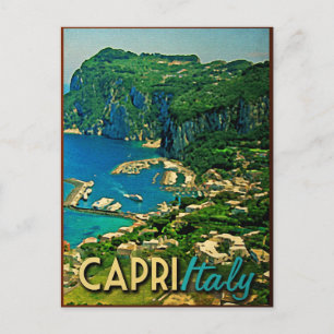 Postal Capris Italia Viajes de época