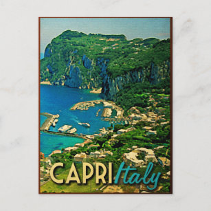 Postal Capris Italia Viajes de época