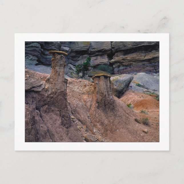 Postal "Cápsulas de barro" (Anverso)