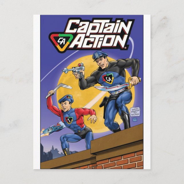 Postal Captain Action- Murphy Anderson (Anverso)