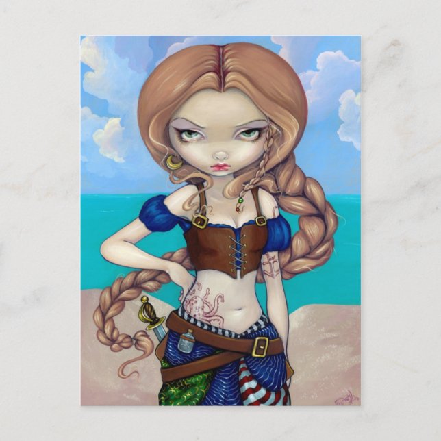 Postal "Captain Molly Morgan" (Anverso)