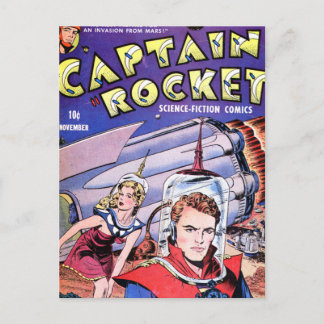 Postal Captain Rocket Comic