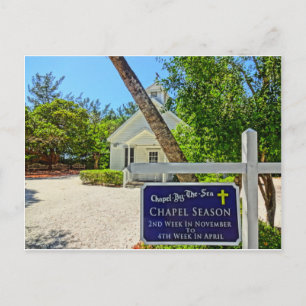 Postal Captiva Florida Chapel By Sea Postcard