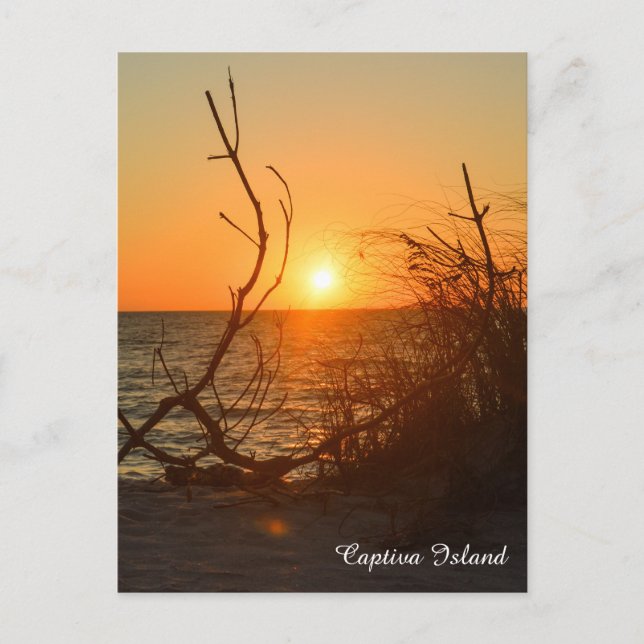 postal Captiva Sunset (Anverso)