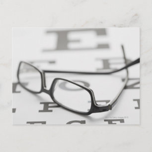Postal Captura de estudio de lentes oculares
