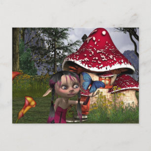 Postal captura de mariposas