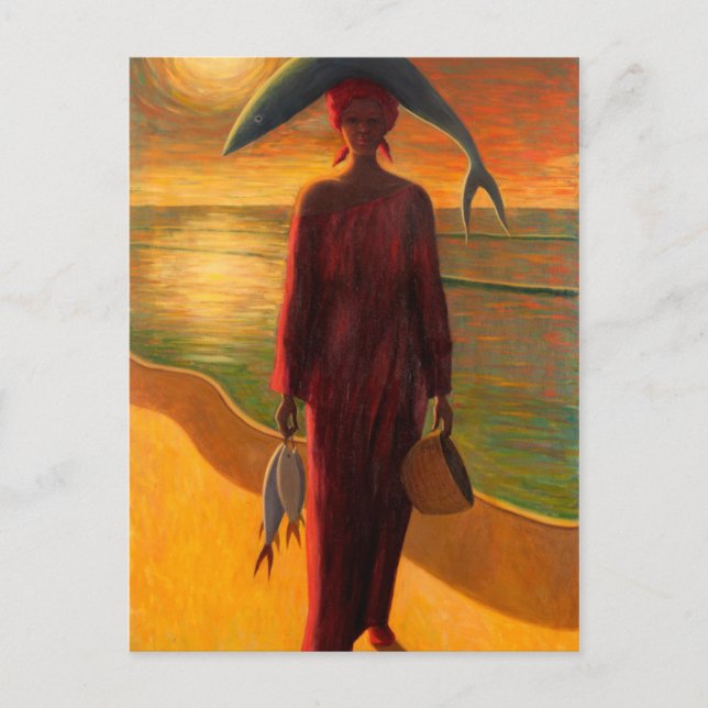 Postal Captura De Noche (Anverso)