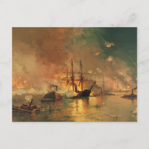 Postal Captura de Nueva Orleans en la Guerra Civil de los