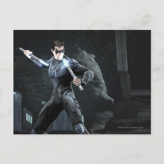 Postal Captura de pantalla: Nightwing (Anverso)