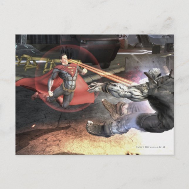 Postal Captura de pantalla: Superman vs Batman 2 (Anverso)