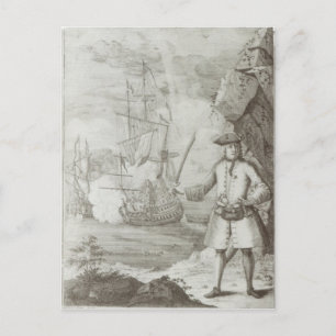 Postal Captura del Capitán Avery
