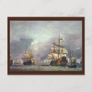 Postal Capturaron Los Cuatro Días De La Batalla De 1666