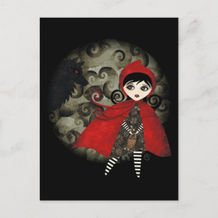 Postal Capucccina Roja Pequeña