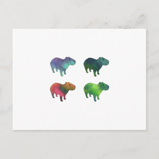 Postal Capybaras espaciales