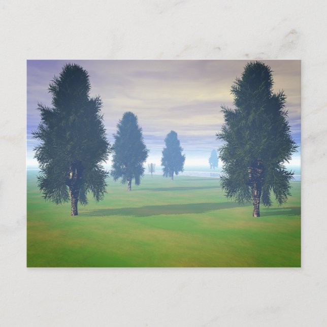 Postal Cara A Siete (Anverso)