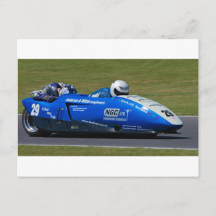Postal Cara azul F2