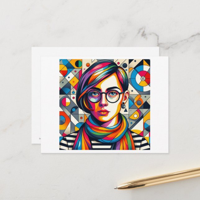 Postal Cara colorida (Anverso/Reverso In Situ)