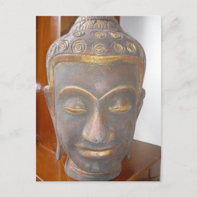 Postal cara de buddha (Anverso)