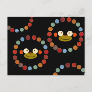 Postal ¡Cara de mono!