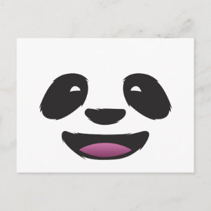 Postal Cara de Panda