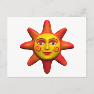 Postal Cara de sol