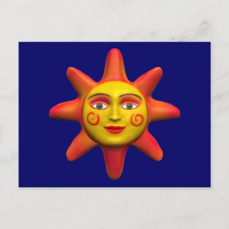 Postal Cara de sol