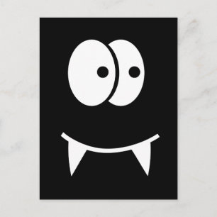 Postal Cara de vampiro