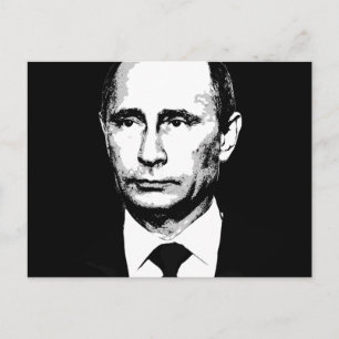 Postal Cara de Vladamir Putin