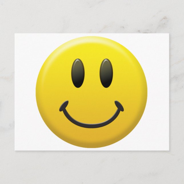 Postal Cara feliz (Anverso)