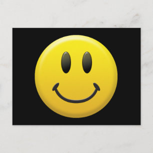 Postal Cara feliz