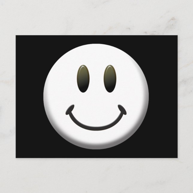 Postal Cara feliz (Anverso)