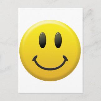 Postal Cara feliz