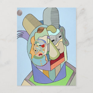 Postal "Cara interior" por Ruchell Alexander