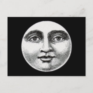 Postal Cara lunar