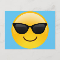 Cara sonriente con gafas de sol Emoji Guay