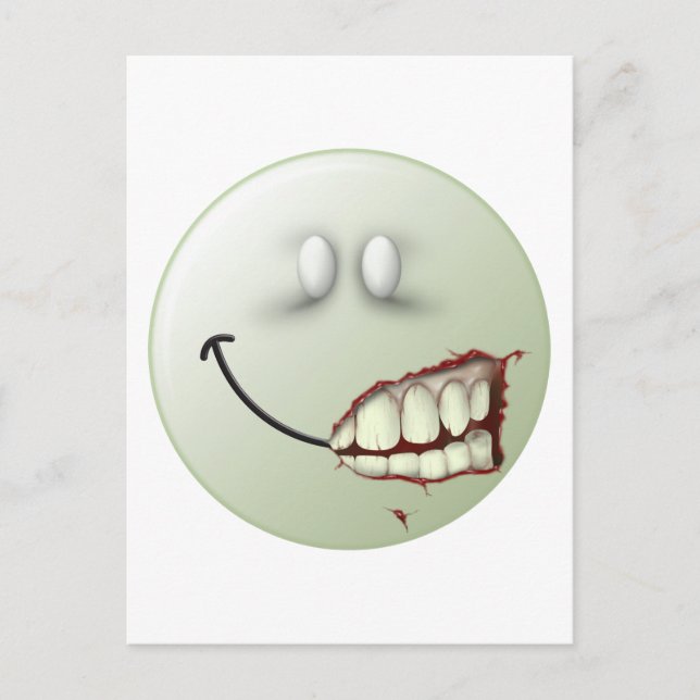 Postal Cara zombie (Anverso)