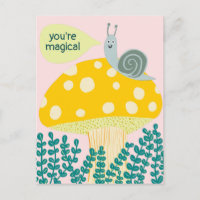 Caracol caprichoso en un PERSONALIZADO mágico de h