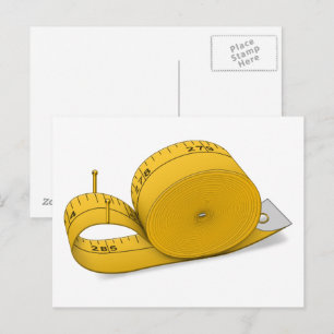 Postal Caracol de la cinta métrica